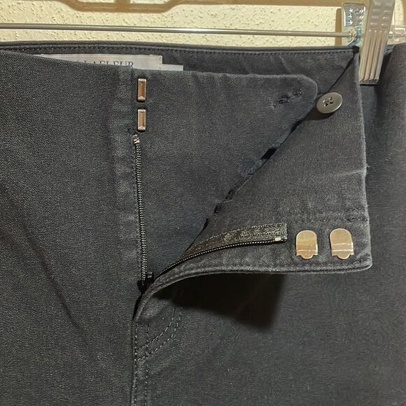M.M. Lafleur The Hockley Jean Eco Better Than Denim Black Adjustable Length 4 - Picture 7 of 16
